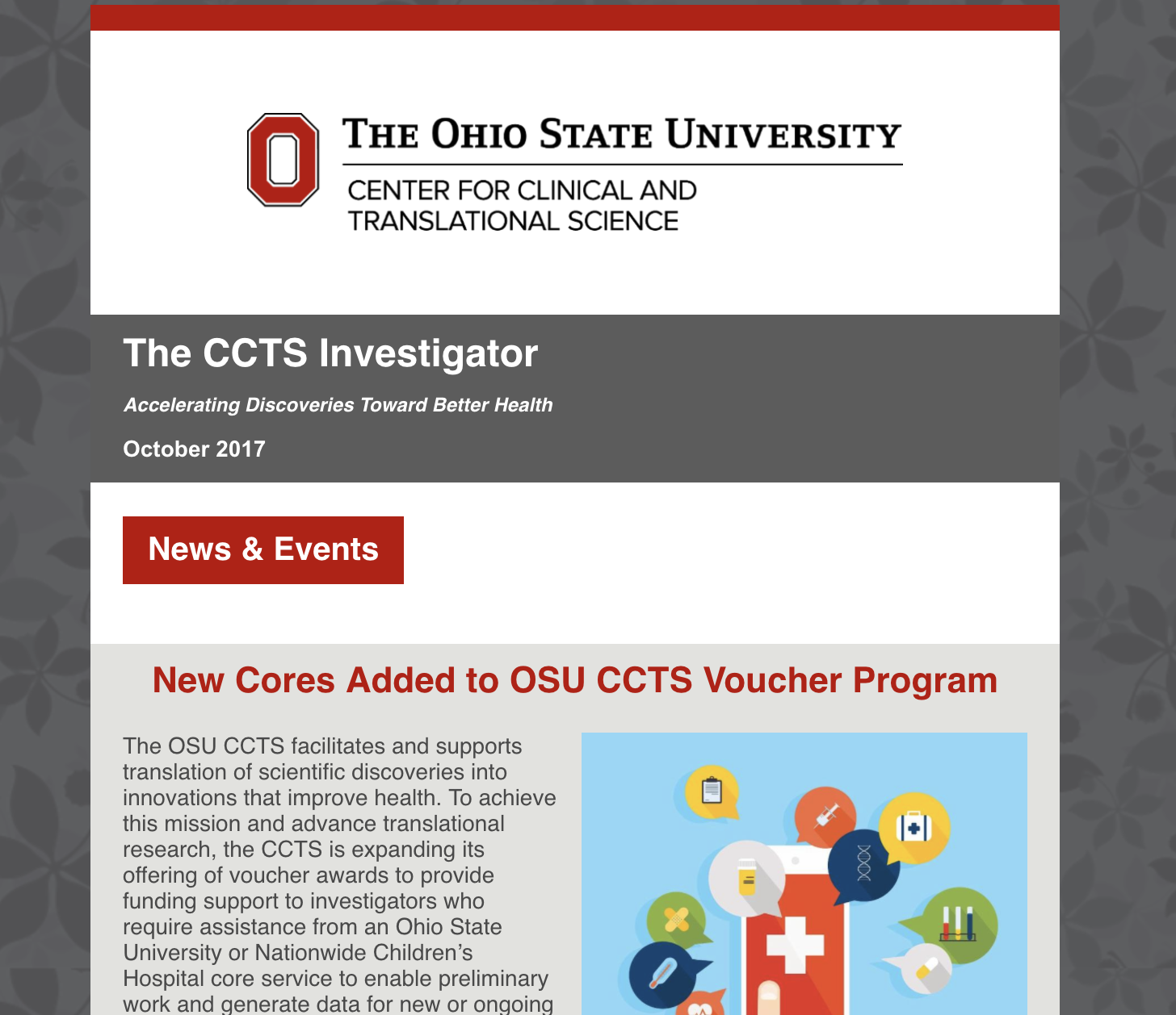 CCTS Investigator: Oct. 2017
