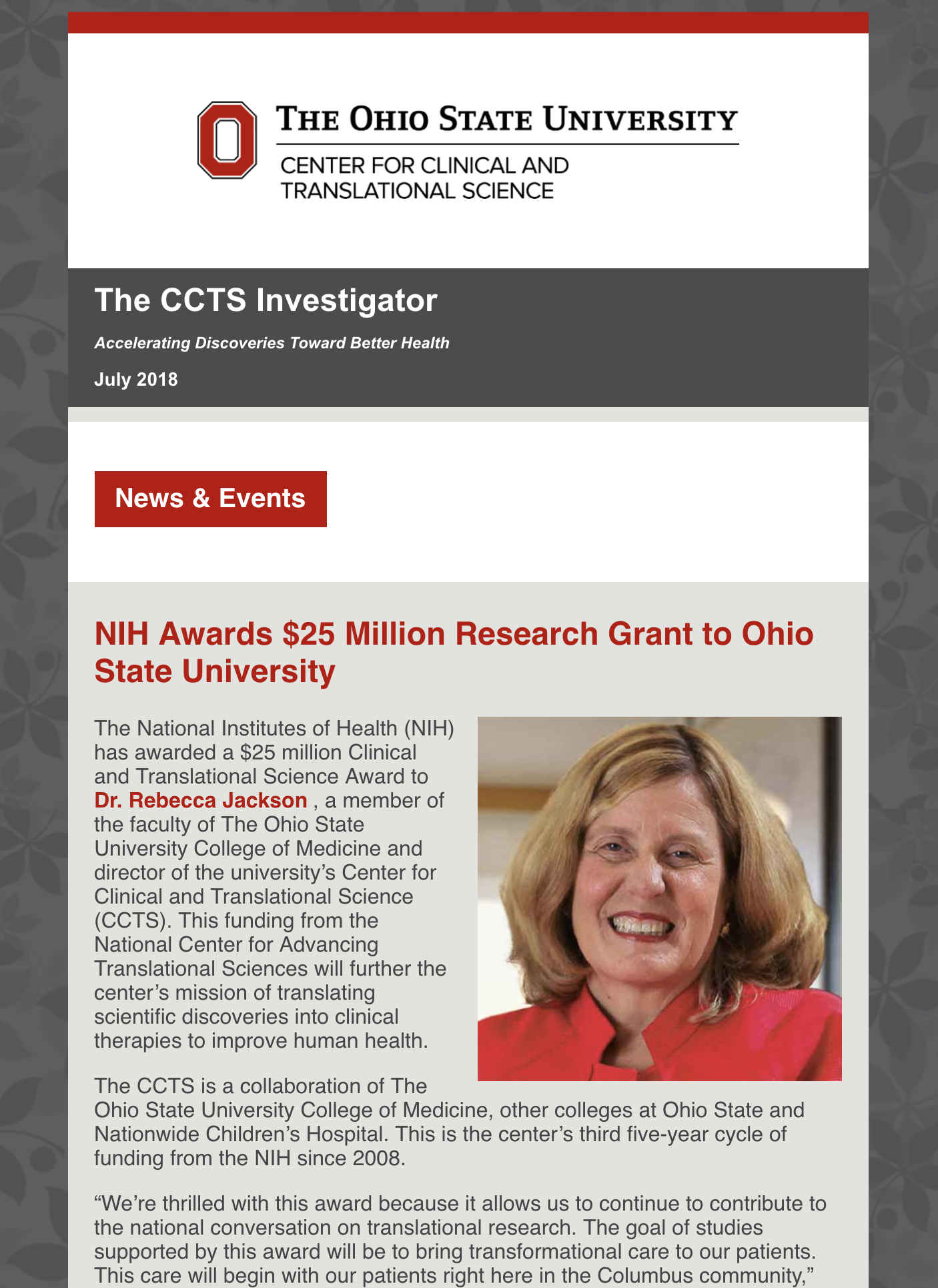 CCTS Investigator July 2018