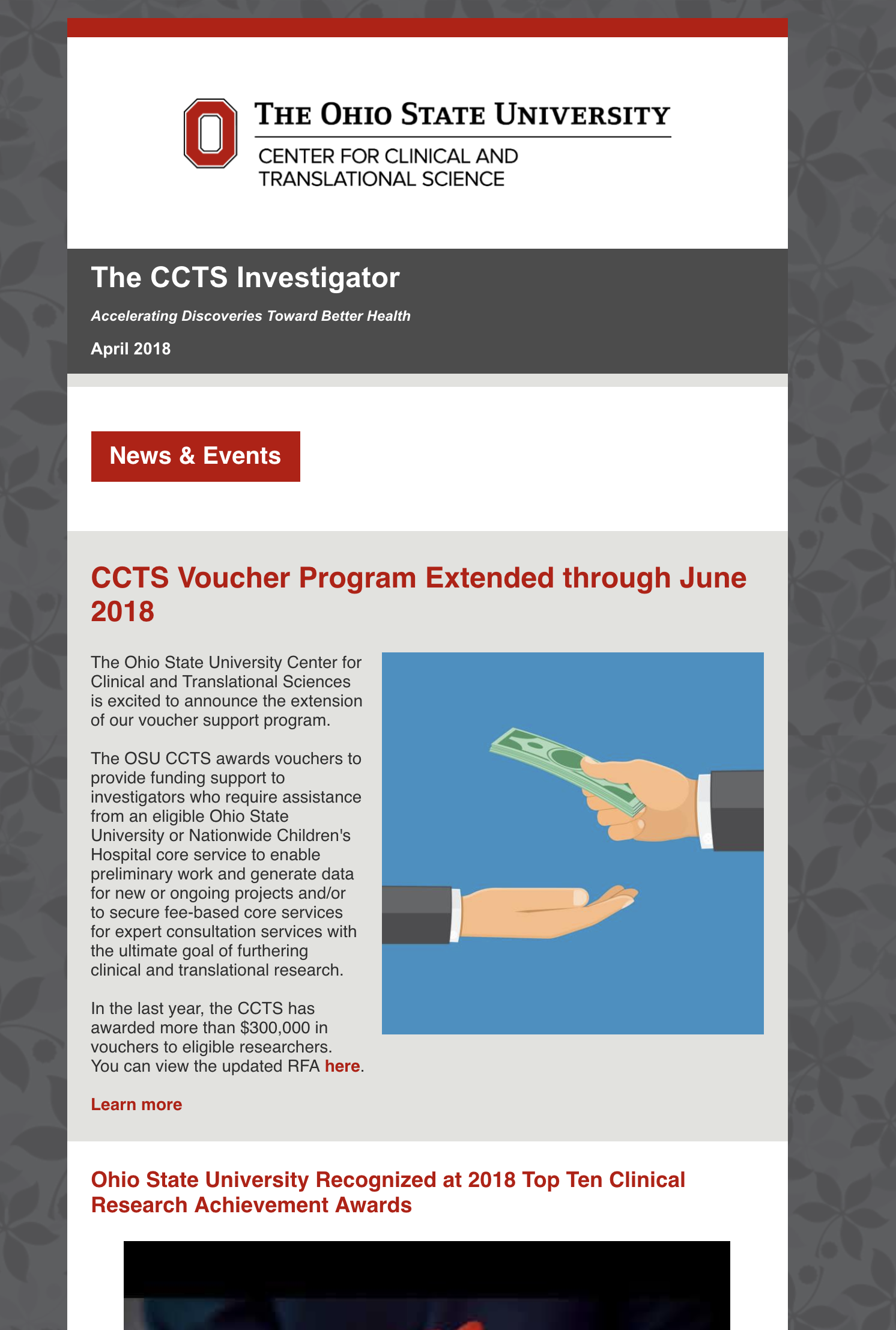 CCTS Investigator April 2018