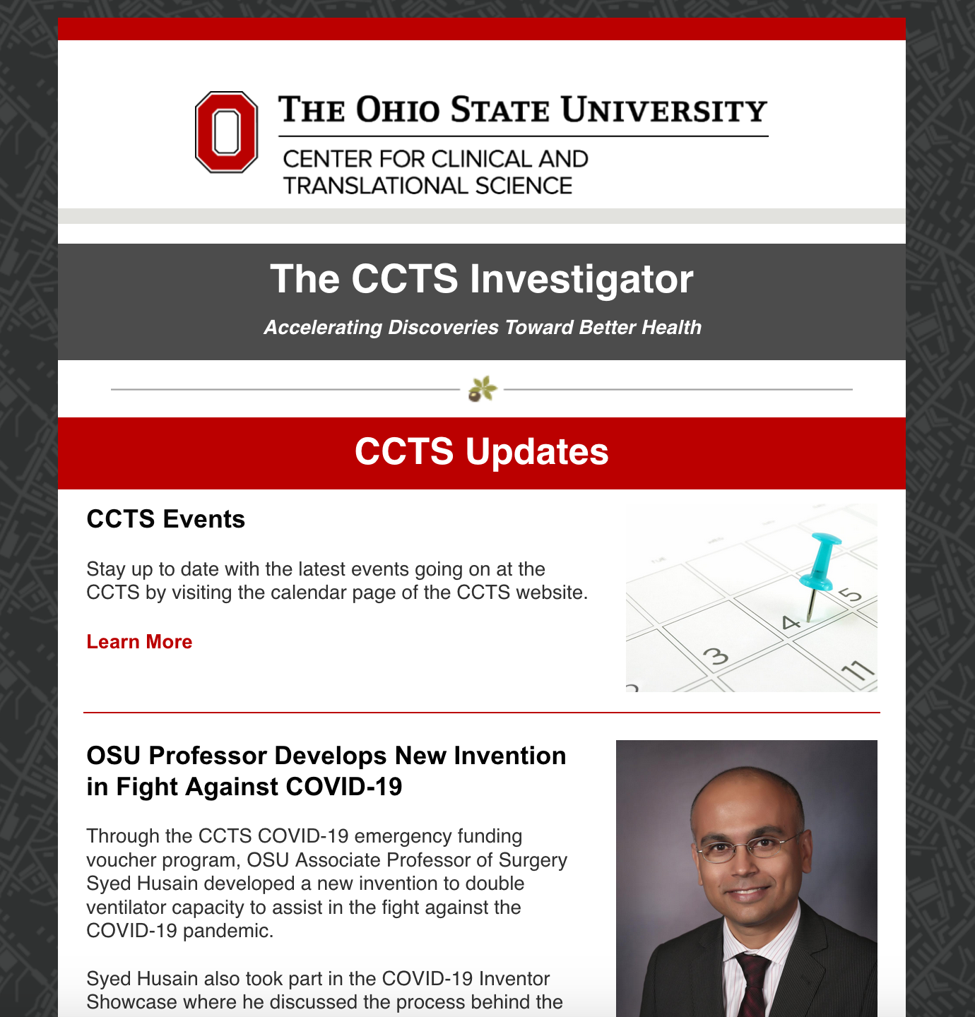CCTS Investigator: June 2020
